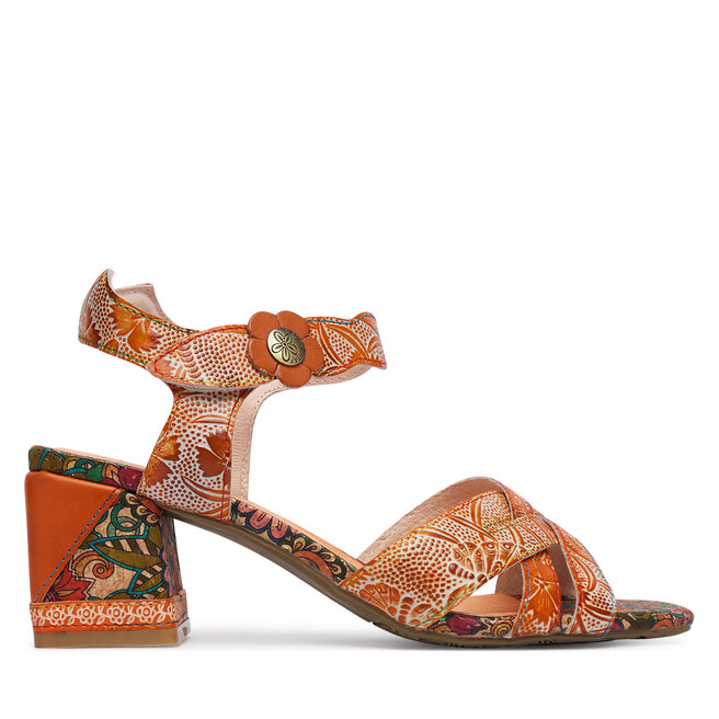 Sandały Laura Vita Jacqueso 03 Brązowy - kobiece