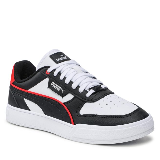 Sneakers Puma Caven Dime 384953 16 Puma White/Black/Red/Silver 384953 imagine noua