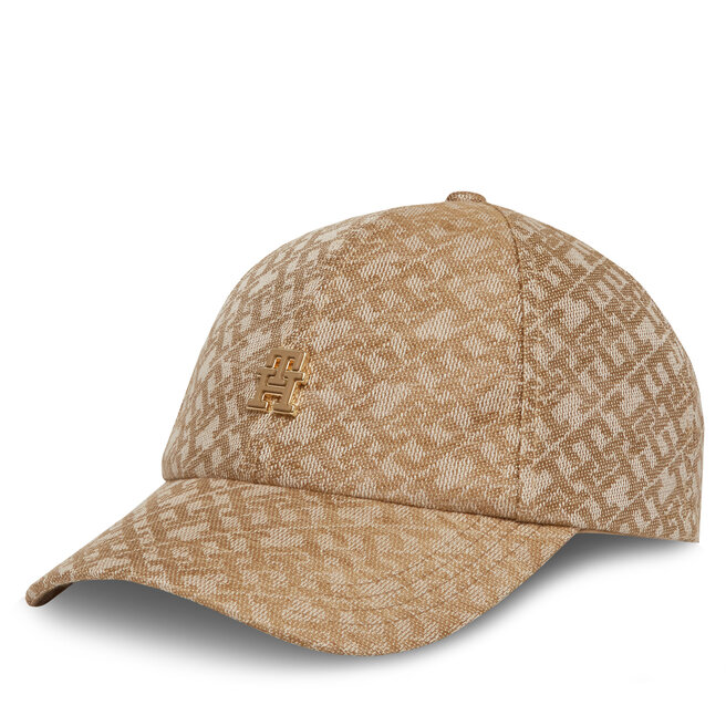 Czapka z daszkiem Tommy Hilfiger Monogram - Beżowy