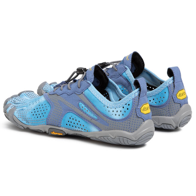 Womens Vibram Fivefingers V Run Lime Blue Limited - (23W7003