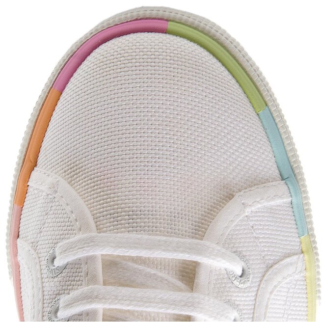 Scarpe sportive Superga 2790 Cotmultifoxingw S00BVK0 White