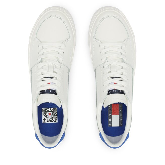 Tommy Jeans Sneakersy Tommy Jeans Tjm Vulcanized Leather EM0EM01341 Ecru YBL