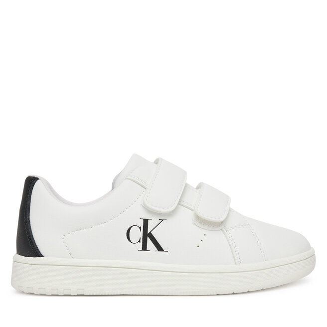 Sneakersy Calvin Klein Jeans Low Cut Lace Velcro Sneaker - S Biały