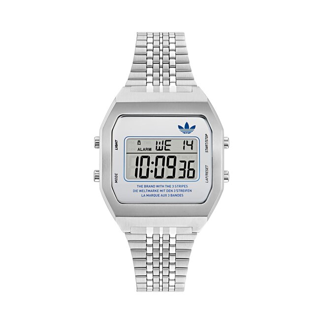 Zegarek adidas Originals Street Digital Two - Srebrny