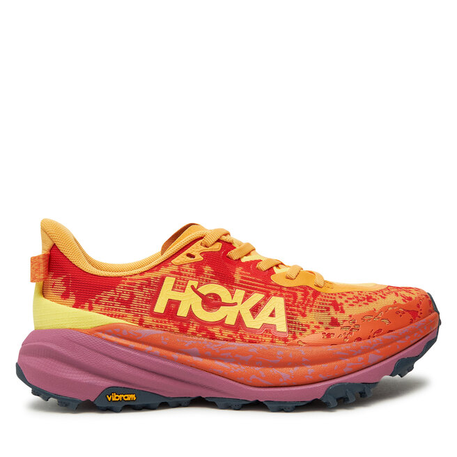 Buty do biegania Hoka Speedgoat 6 W - Pomarańczowy