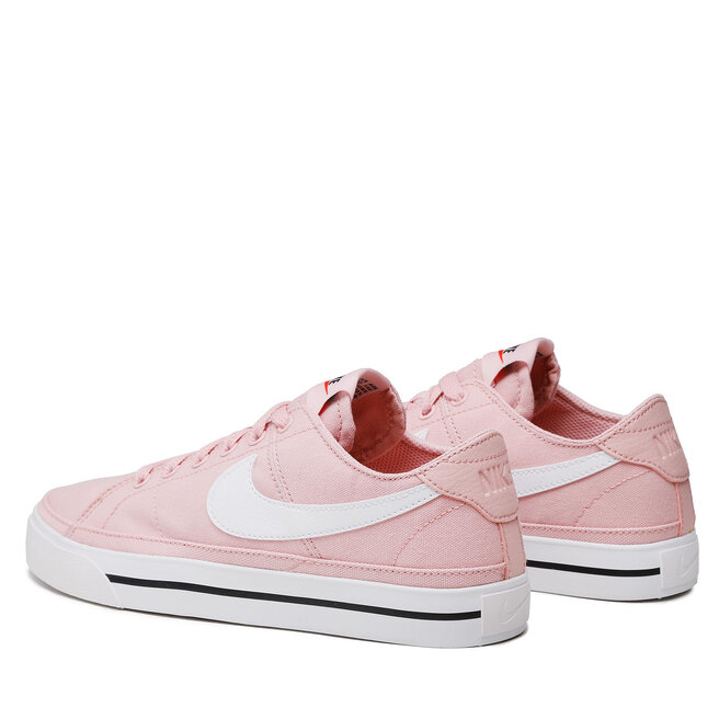 Batai Nike Court Legace Cnvs CZ0294 601 Pink Glaze/White/Black •  Www.eavalyne.lt