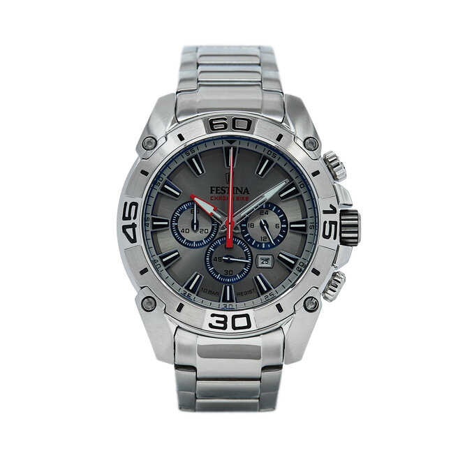 Zegarek Festina Chrono Bike '21 - Srebrny
