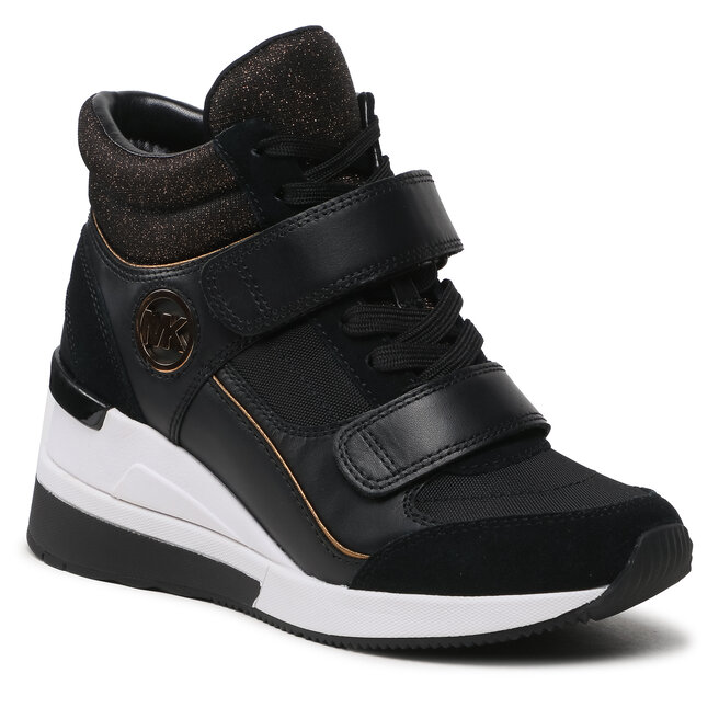 MICHAEL Michael Kors Sportcipő MICHAEL Michael Kors Gentry High Top 43F3GYFE3D Black/Bronze