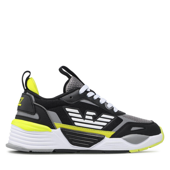 EA7 Emporio Armani Сникърси EA7 Emporio Armani X8X070 XK165 Q603 Blk/Slv/Shark/Sulpsp