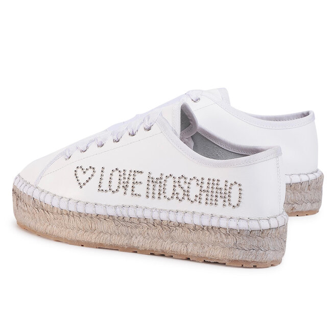 LOVE MOSCHINO Espadrile LOVE MOSCHINO JA10403G0AJA0100 Bianco