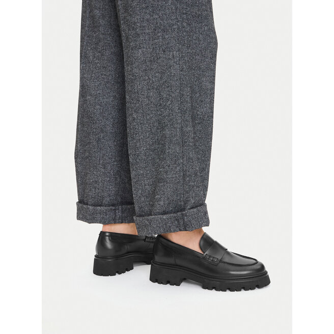 Loafersy Badura C-AYA-25050PBA Czarny - kobiece