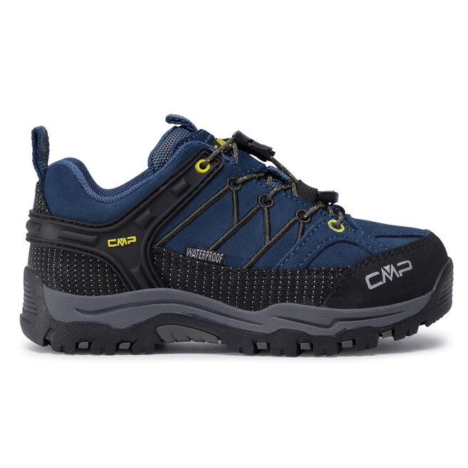 CMP Chaussures de trekking CMP Kids Rigel Low Trekking Shoes Wp 3Q13244 Blue Ink/Yellow 10MF