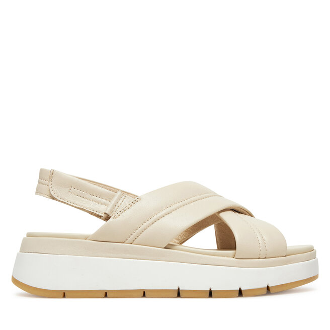 Sandały Clarks Tuscan Cross - Écru