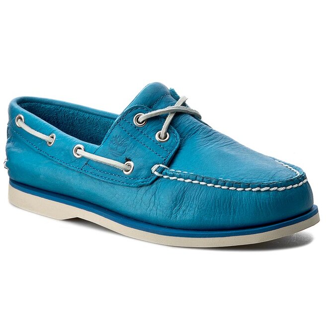 Mokasinai Timberland Classic Boat 2 Eye A1B83 Mykonos Blue • Www.eavalyne.lt