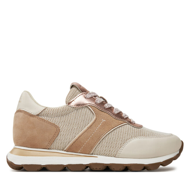 Sneakersy Geox D Spherica Vseries D45F4A 01422 - Biały