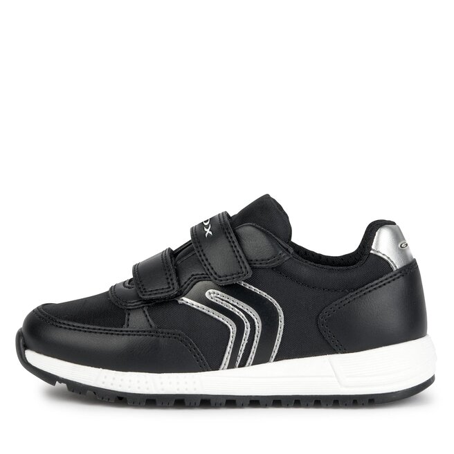 Geox Sportcipő Geox J Alben Girl J36AQC 011BC C9244 M Black/Dk Silver