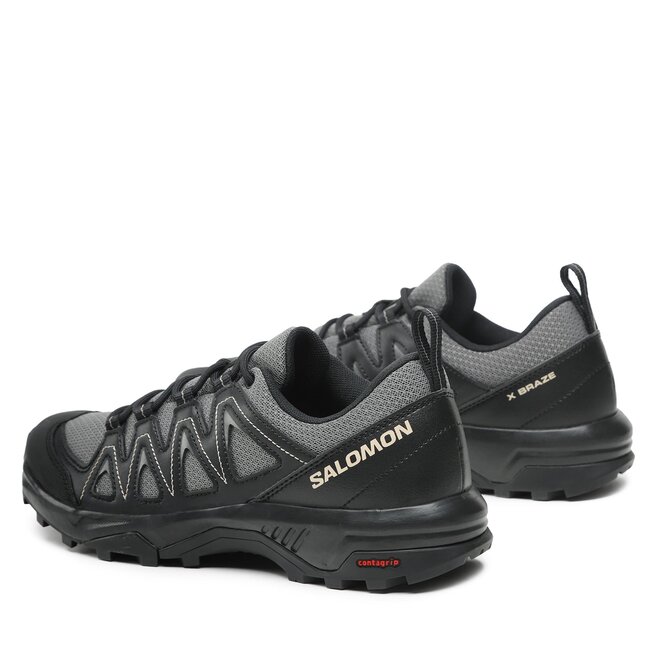 Salomon Туристически Salomon X Braze 471800 26 V0 Pewter/Black/Feather Gray