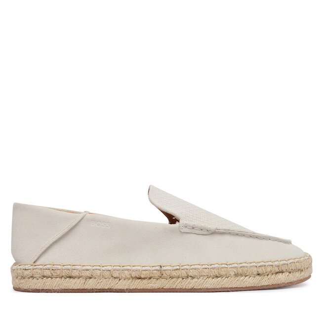 Espadryle BOSS Madeira Mocc 50563149 Biały - męskie