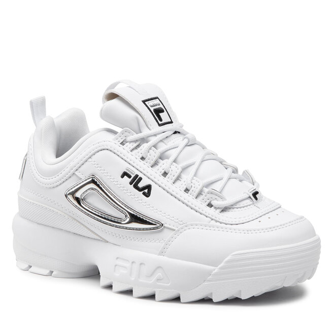 fila white and silver