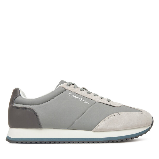 Sneakersy Calvin Klein Low Top Lace Up Repreve Mix - Szary