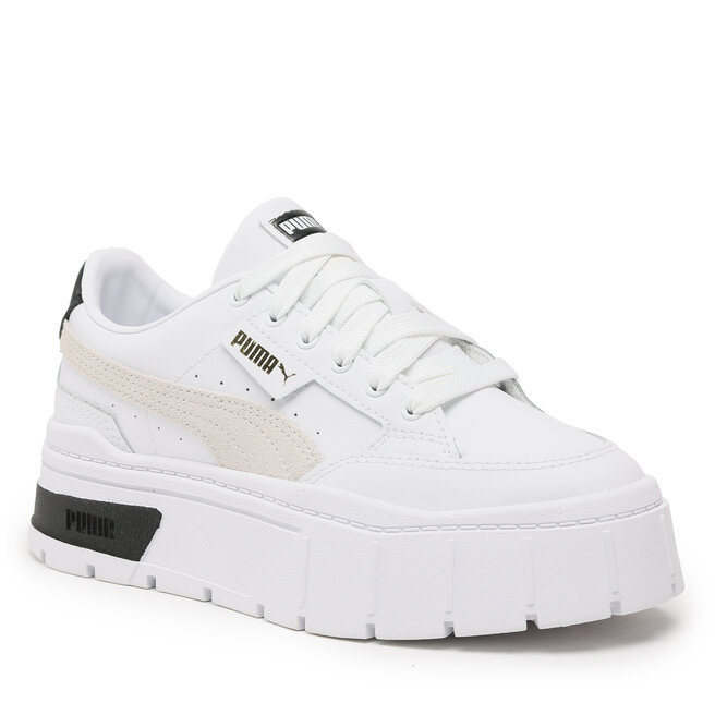 Puma Sneakersy Puma Mayze Stack Jr 390824 01 Puma White/Puma Gray