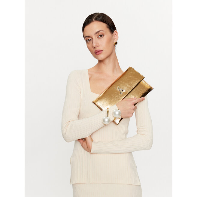 Torebka Patrizia Pepe CB5460/L041 Złoty -