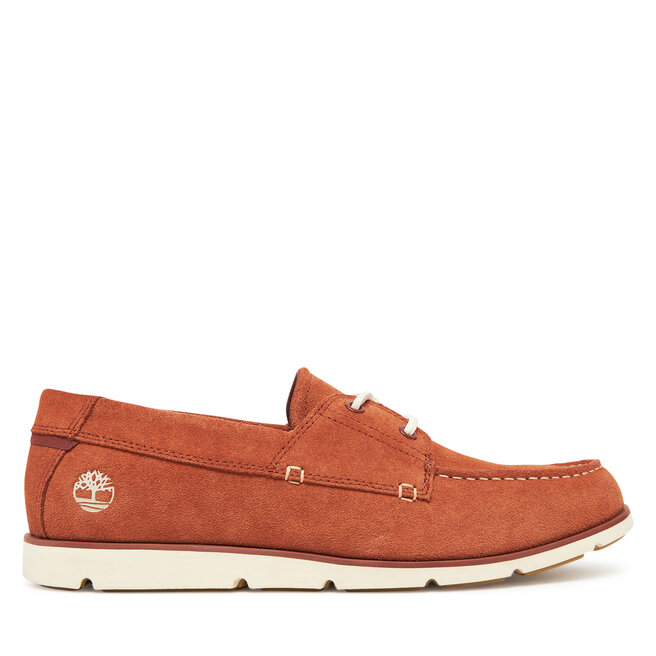 Mokasyny Timberland Grafton Bay - Brązowy
