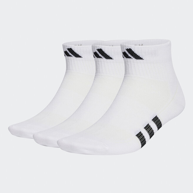 Skarpety wysokie unisex adidas Performance Light Mid-Cut Socks 3 Pairs - Biały