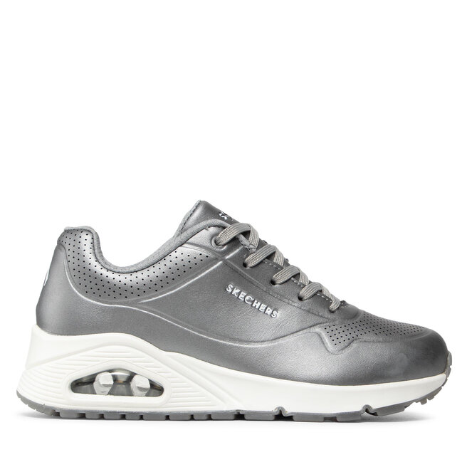 Sneakersy Skechers Rose Bold - Srebrny