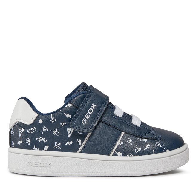 Sneakersy Geox B Eclyper Boy B455LA 00454 - Granatowy