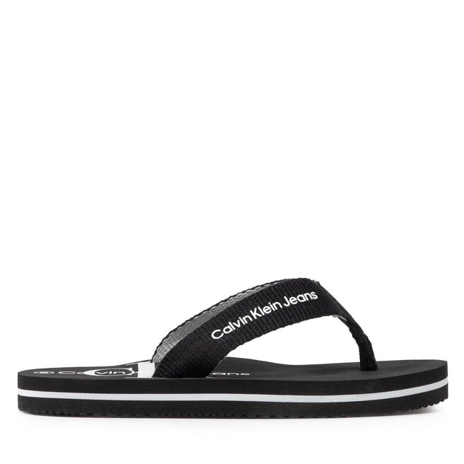 Calvin Klein Jeans Flip-flops Calvin Klein Jeans Logo Print Flip Flop V3B8-80155-0058 M Black 999