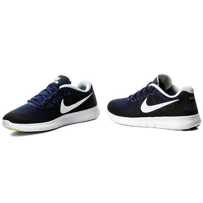 Chaussures Nike Free Rn 2017 880839 405 Binary Blue White Black