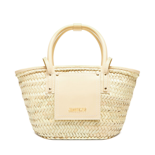 Torebka JACQUEMUS Le Petit Panier Soli - Beżowy