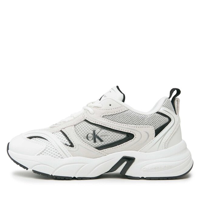 Calvin Klein Sneakersy Calvin Klein Retro Tennis Su YW0YW00891 White 01W