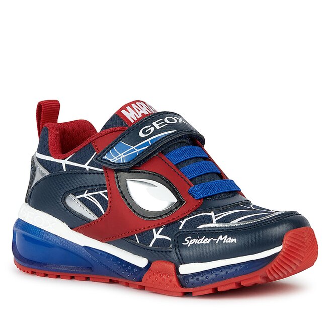 Sneakers Geox SPIDER MAN J Bayonyc Boy J36FED 0FUCE C0833 D Royal