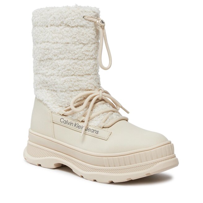 Μπότες Χιονιού Calvin Klein Jeans V3A5807121633 S Ivory 101