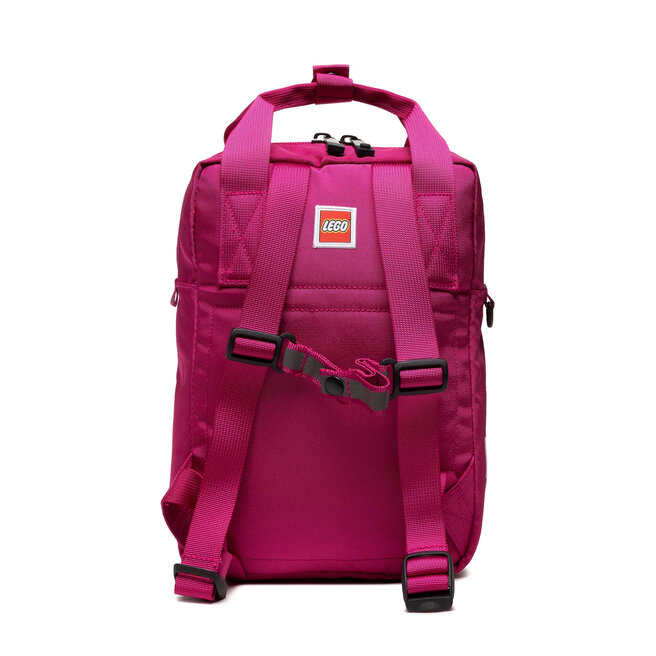 LEGO Ruksak LEGO Brick 1x1 Kids Backpack 20206-0124 Bright Red Violet
