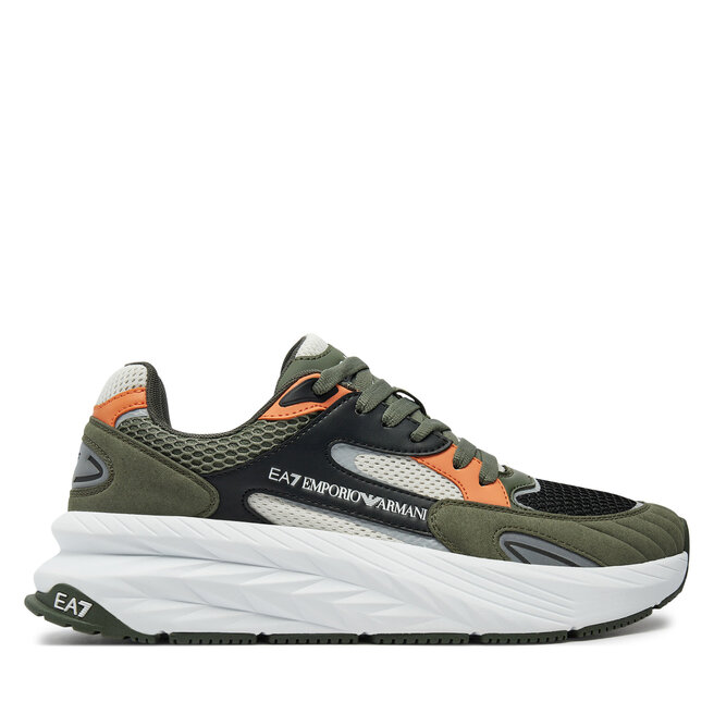 Sneakersy EA7 Emporio Armani X8X178 XK382 - Zielony