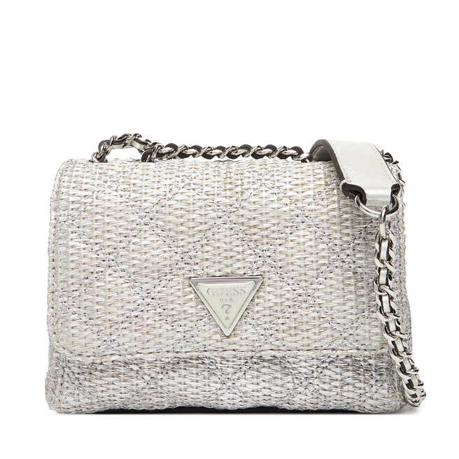 Torebka Guess Giully II Mini HWQM96 - Srebrny