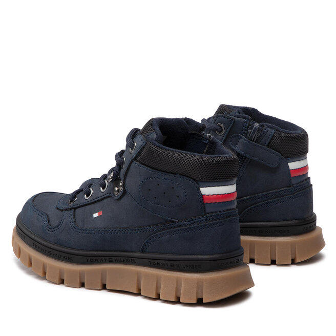 SchnÃ¼rschuhe Tommy Hilfiger Lace-up Bootie T3B5-32517-1441 M Blue 800 | eschuhe.at