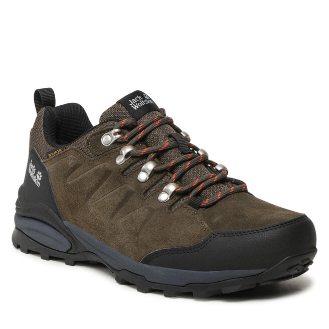 Jack Wolfskin Bakancs Jack Wolfskin Refugio Texapore Low M 4049851 Khaki/Phantom