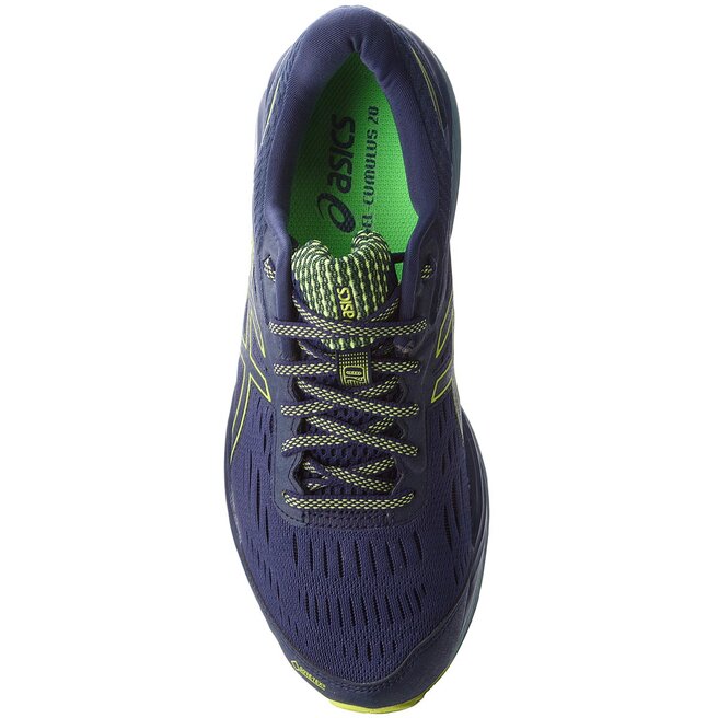 Buty Asics Gel Cumulus 20 G Tx GORE TEX 1011A015 Peacoat Neon Lime