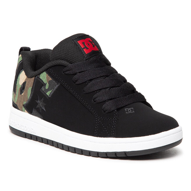 DC Sportcipő DC Court Graffik ADBS100207 Black/Camo Print (0CP)