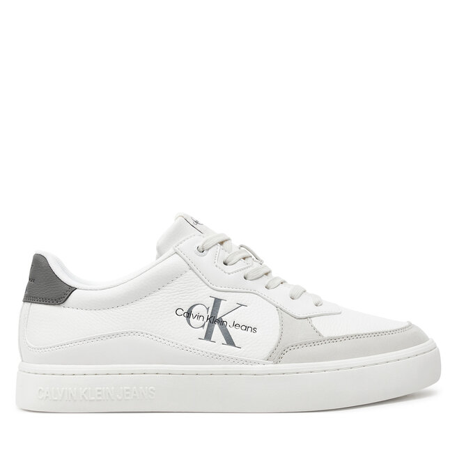 Sneakersy Calvin Klein Jeans Classic Cupsole Low Lth Ml - Biały
