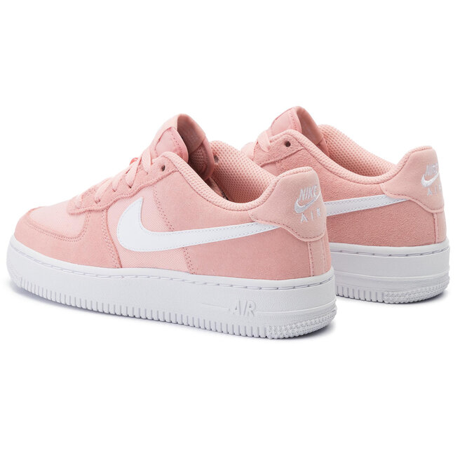 Zapatos Nike Force 1 Pe (Gs) BV0064 600 Coral Stardust/White • Www.zapatos.es