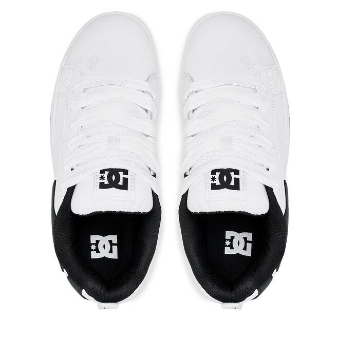 DC Sneakersy DC Court Graffik 300529 White/Black/Black(Wlk)