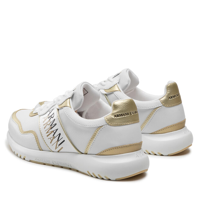 Armani Exchange Sneakers Armani Exchange XDX087 XV424 K702 Op.White/Gold
