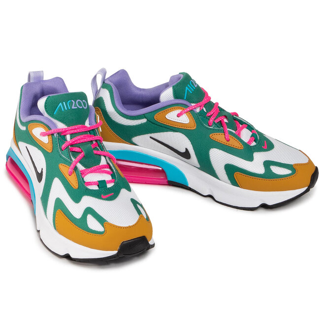 Nike air max 200 green best sale and white