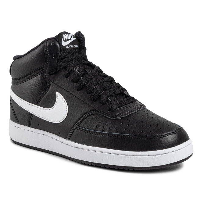 nike court black white