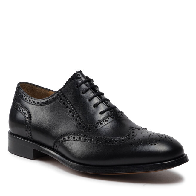 Κλειστά παπούτσια Lord Premium Brogues 5501 Black L01